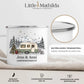 Personalisierte Emaille Camping Tasse mit Namen „Wohnwagen Weihnachten“ Little Mathilda Little Mathilda Emaille Tasse