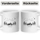Personalisierte Emaille Camping Tasse Motorrad Little Mathilda Little Mathilda Emaille Tasse