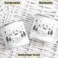 Personalisierte Emaille Camping Tasse "Mountains" Little Mathilda Little Mathilda Emaille Tasse