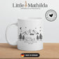 Personalisierte Emaille Camping Tasse "Mountains" Little Mathilda Little Mathilda Emaille Tasse