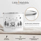 Personalisierte Emaille Camping Tasse Wohnmobil / Wohnwagen Little Mathilda Little Mathilda Emaille Tasse