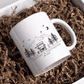 Personalisierte Emaille Camping Tasse Wohnmobil / Wohnwagen Little Mathilda Little Mathilda Emaille Tasse