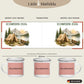 Personalisierte Emaille Camping Tasse Zelt & Berge Little Mathilda Little Mathilda Emaille Tasse