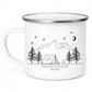 Personalisierte Emaille Camping Tasse "Zelt" Little Mathilda Little Mathilda Emaille Tasse