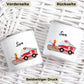 Personalisierte Emaille - Kindertasse mit Feuerwehrmann Little Mathilda Little Mathilda Emaille Tasse