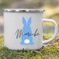 Personalisierte Emaille Ostertassen für Kinder "Bunter Osterhase mit Namen" Little Mathilda Little Mathilda Emaille Tasse