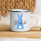 Personalisierte Emaille Ostertassen für Kinder "Bunter Osterhase mit Namen" Little Mathilda Little Mathilda Emaille Tasse