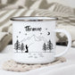 Personalisierte Emaille Tasse Angler "Petri Heil" Little Mathilda Little Mathilda Emaille Tasse