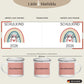 Personalisierte Emaille Tasse Schulkind 2026 mit Name Little Mathilda Little Mathilda Emaille Tasse