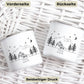 Personalisierte Emaille Tasse "Skifahrer" Little Mathilda Little Mathilda Emaille Tasse