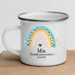 Personalisierte Emaille Tasse zur Kommunion mit Namen und Regenbogen Little Mathilda Little Mathilda Emaille Tasse
