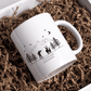 Personalisierte Jägertasse mit Namen – Emaille Tasse für Jäger Little Mathilda Little Mathilda Emaille Tasse