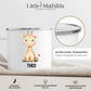 Personalisierte Kindertasse Giraffe mit Namen Little Mathilda Little Mathilda Emaille Tasse