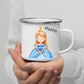 Personalisierte Kindertasse "Kleine Prinzessin" Little Mathilda Little Mathilda Emaille Tasse