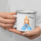 Personalisierte Kindertasse "Kleine Prinzessin" Little Mathilda Little Mathilda Emaille Tasse