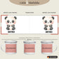 Personalisierte Kindertasse Pandabär mit Namen Little Mathilda Little Mathilda Emaille Tasse