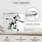 Personalisierte Snowboard Tasse mit Namen – Geschenk für Snowboarder & Wintersportfans Little Mathilda Little Mathilda Emaille Tasse