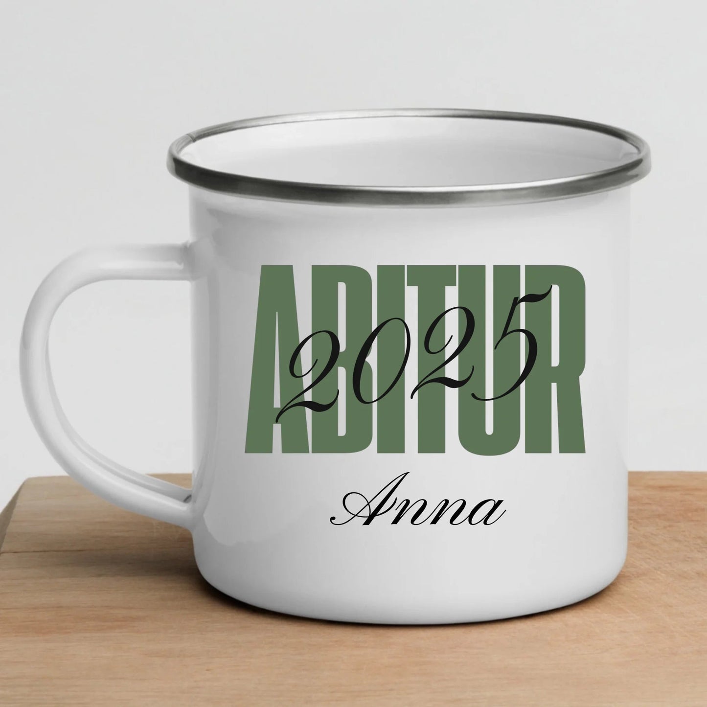 Personalisierte Tasse Abitur 2025 Little Mathilda Little Mathilda Emaille Tasse
