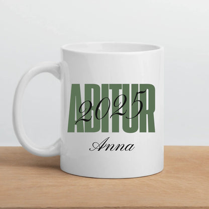 Personalisierte Tasse Abitur 2025 Little Mathilda Little Mathilda Emaille Tasse