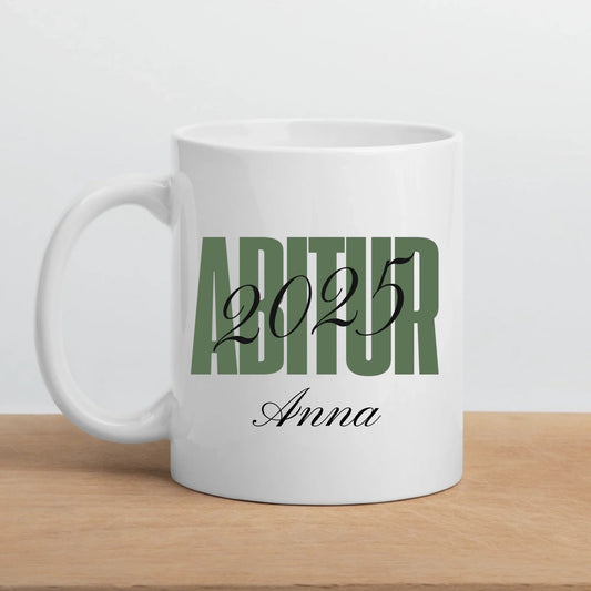 Personalisierte Tasse Abitur 2025 Little Mathilda Little Mathilda Emaille Tasse