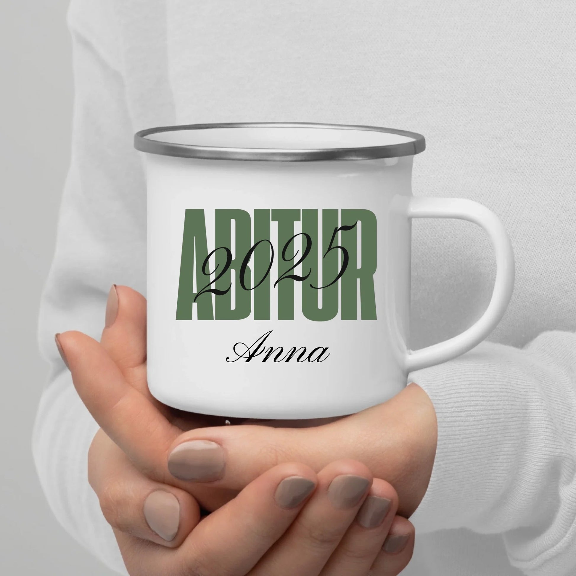 Personalisierte Tasse Abitur 2025 Little Mathilda Little Mathilda Emaille Tasse