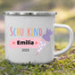 Personalisierte Tasse Schulkind 2025 Little Mathilda Little Mathilda Emaille Tasse