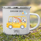 Personalisierte Tasse zur Einschulung - Schulkind 2025 Little Mathilda Little Mathilda Emaille Tasse