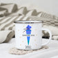 Personalisierte Tasse zur Einschulung - Schulkind 2026 Little Mathilda Little Mathilda Emaille Tasse
