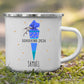 Personalisierte Tasse zur Einschulung - Schulkind 2026 Little Mathilda Little Mathilda Emaille Tasse