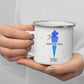 Personalisierte Tasse zur Einschulung - Schulkind 2026 Little Mathilda Little Mathilda Emaille Tasse