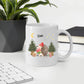 Personalisierte Weihnachtstasse für Kinder "Igel" Little Mathilda Little Mathilda Emaille Tasse