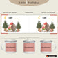 Personalisierte Weihnachtstasse für Kinder „Igel“ mit Namen Little Mathilda Little Mathilda Emaille Tasse