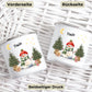 Personalisierte Weihnachtstasse für Kinder „Schneemann“ mit Namen Little Mathilda Little Mathilda Emaille Tasse