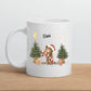 Personalisierte Weihnachtstasse für Kinder "Teddy" Little Mathilda Little Mathilda Emaille Tasse