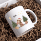 Personalisierte Weihnachtstasse für Kinder "Teddy" Little Mathilda Little Mathilda Emaille Tasse
