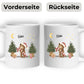 Personalisierte Weihnachtstasse für Kinder "Teddy" Little Mathilda Little Mathilda Emaille Tasse