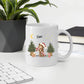 Personalisierte Weihnachtstasse für Kinder "Teddy" Little Mathilda Little Mathilda Emaille Tasse