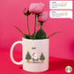 Personalisierte Weihnachtstasse für Kinder "Weihnachtsmann" Little Mathilda Little Mathilda Emaille Tasse
