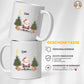 Personalisierte Weihnachtstasse für Kinder "Weihnachtsmann" Little Mathilda Little Mathilda Emaille Tasse