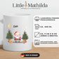 Personalisierte Weihnachtstasse für Kinder "Weihnachtsmann" Little Mathilda Little Mathilda Emaille Tasse