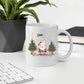 Personalisierte Weihnachtstasse für Kinder "Weihnachtsmann" Little Mathilda Little Mathilda Emaille Tasse