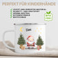 Personalisierte Weihnachtstasse für Kinder „Weihnachtsmann“ mit Namen Little Mathilda Little Mathilda Emaille Tasse