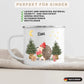 Personalisierte Weihnachtstasse für Kinder "Igel" Little Mathilda Little Mathilda Emaille Tasse