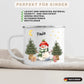 Personalisierte Weihnachtstasse für Kinder "Schneemann" Little Mathilda Little Mathilda Emaille Tasse