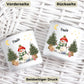 Personalisierte Weihnachtstasse für Kinder "Schneemann" Little Mathilda Little Mathilda Emaille Tasse