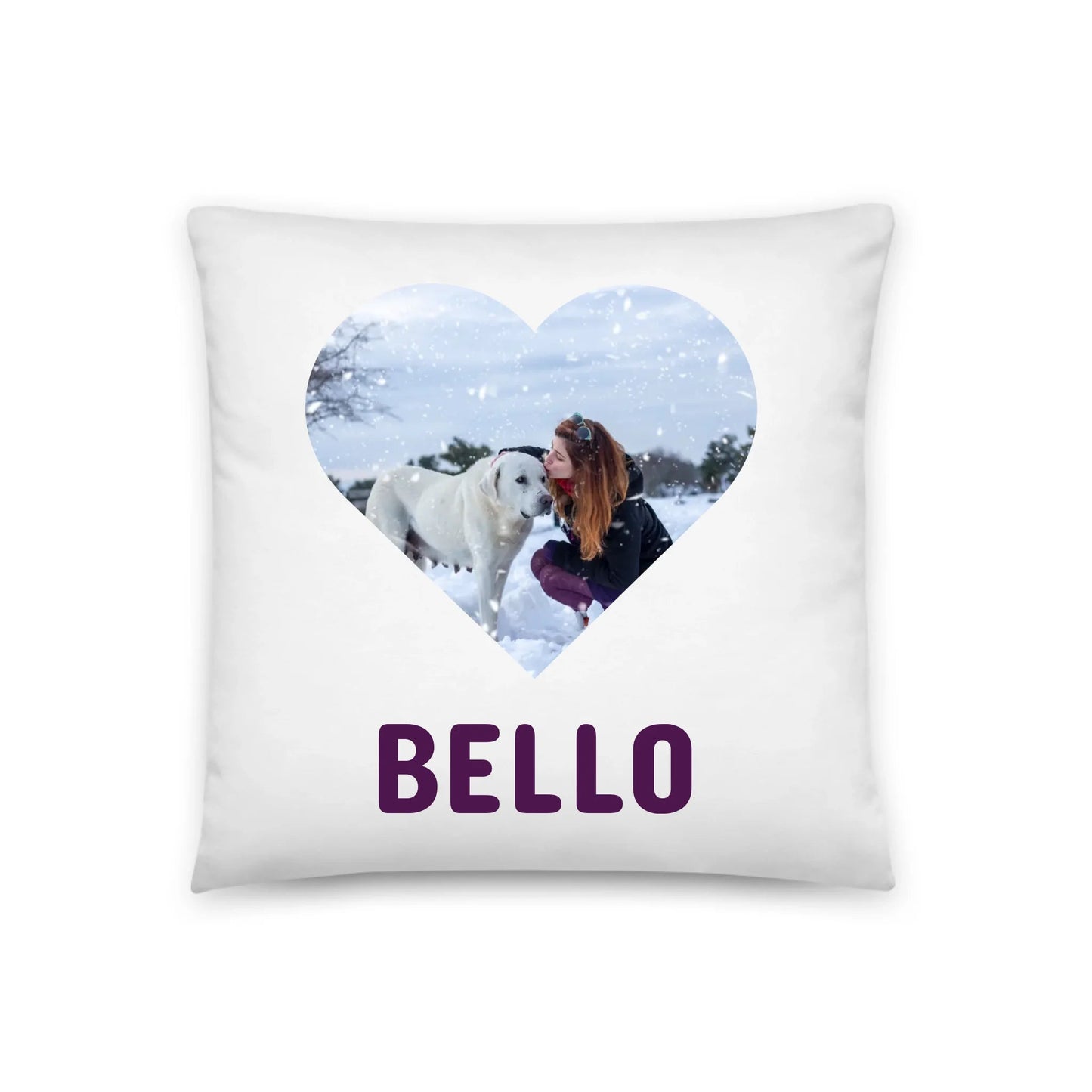 Personalisiertes Herz Hundekissen mit Foto Little Mathilda Little Mathilda Emaille Tasse