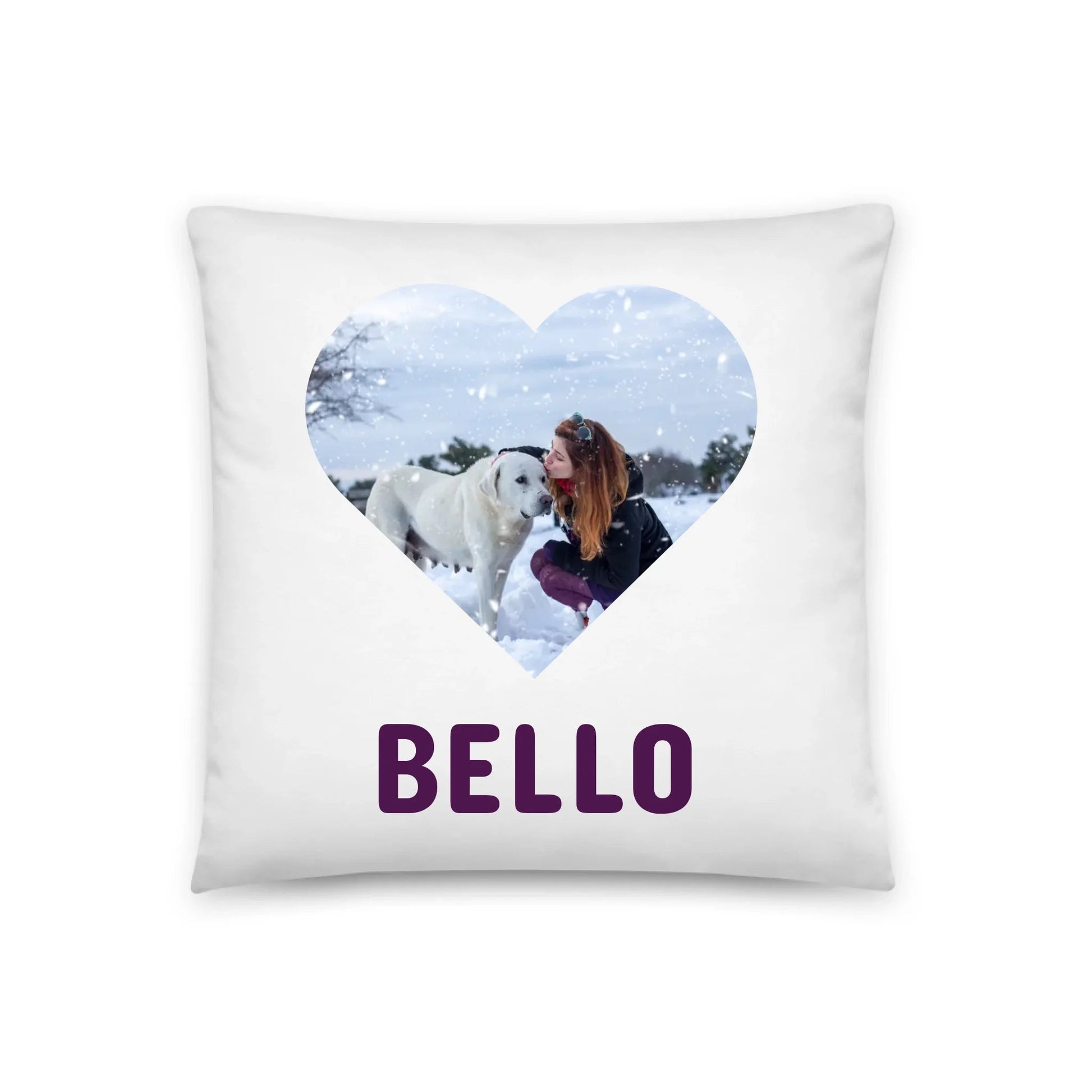 Personalisiertes Herz Hundekissen mit Foto Little Mathilda Little Mathilda Emaille Tasse