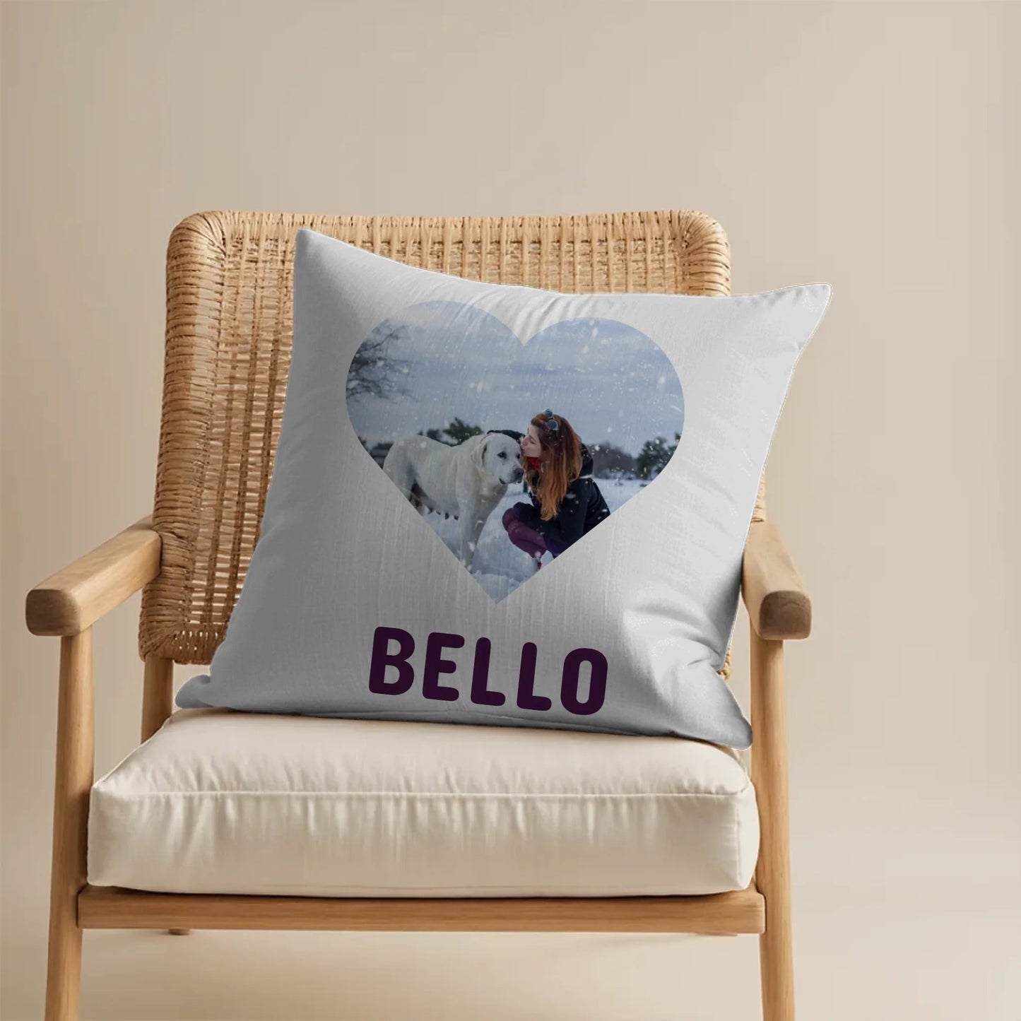 Personalisiertes Herz Hundekissen mit Foto Little Mathilda Little Mathilda Emaille Tasse