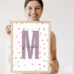 Personalisiertes Kinderzimmerposter mit Namen Little Mathilda Little Mathilda Emaille Tasse