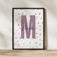 Personalisiertes Kinderzimmerposter mit Namen Little Mathilda Little Mathilda Emaille Tasse